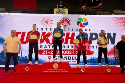 Naz Kayadere’den Bursa’ya altın madalya
