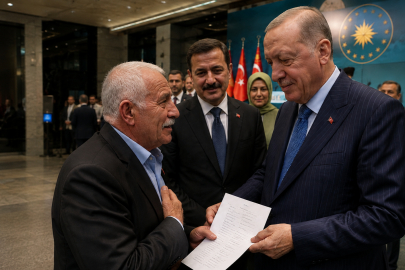 Şehit babasının Erdoğan’a şiir okuma hayali gerçek oldu