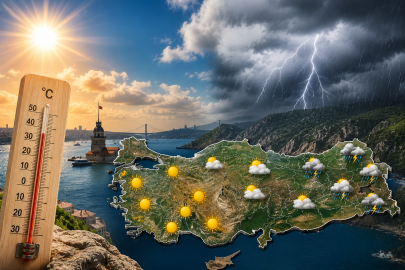 Türkiye’de sıcaklıklar mevsim normallerinin üzerinde