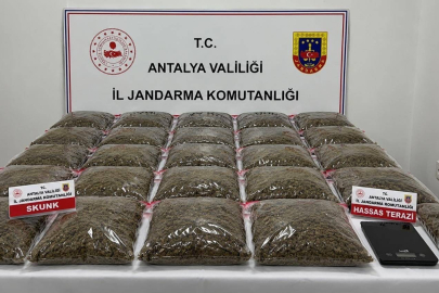 Antalya'da uyuşturucu operasyonunda 13 şüpheli yakalandı