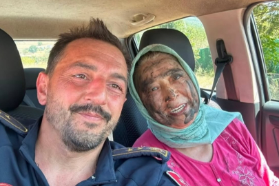 Hanife Teyze alevlere meydan okudu