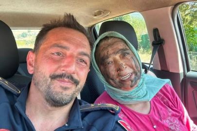 Hanife Teyze alevlere meydan okudu