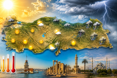 Türkiye’de sıcaklıklar mevsim normallerinin üzerinde: Bazı bölgelerde sağanak bekleniyor
