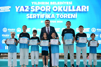 Yıldırım’da 36 bin 818 çocuk sporla buluştu
