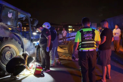 İznik’te tır, traktöre arkadan çarptı: 1 ölü