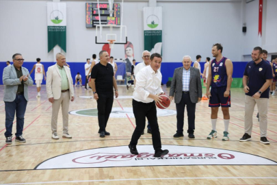 Başkan Erkan Aydın'dan basketbola tam destek