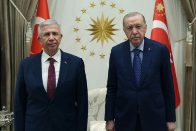 Cumhurbaşkanı Erdoğan, Mansur Yavaş'ı kabul etti