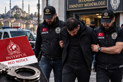Kırmızı Bültenle aranan uyuşturucu hükümlüsü İstanbul’da yakalandı