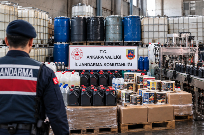 Ankara’da 20 milyon liralık kaçak akaryakıt ve sahte motor yağı operasyonu