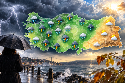 Türkiye’de sağanak alarmı: Birçok bölgede kuvvetli yağış bekleniyor