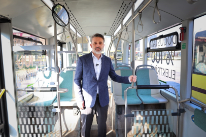 Bursa’da toplu ulaşımda elektrikli dönem başladı
