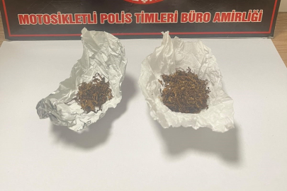 Edirne Keşan’da polisin denetimlerinde uyuşturucu ve ruhsatsız tabanca ele geçirildi