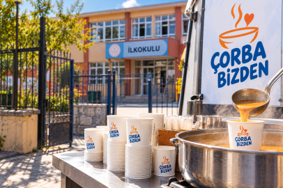 Karacabey’de “Çorba Bizden” öğrencilerin içini ısıtıyor