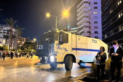 İzmir'de Cemil Tugay protestosuna polis engeli: Yürüyüşte gerginlik yaşandı