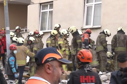 Maltepe'de çökmenin yaşandığı binada çalışmalar sürüyor