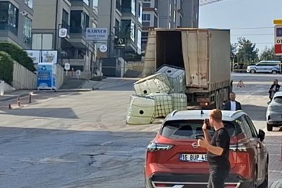 Bursa'da kimyasal madde paniği! Sülfürik asit caddeye döküldü