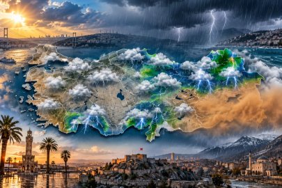 Meteoroloji'den Türkiye geneline sağanak uyarısı! Bursa dahil birçok ilde yağış bekleniyor