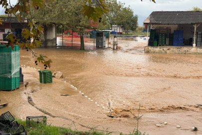 Bursa'da sel felaketi! Binlerce dönüm tarım arazisi sular altında kaldı