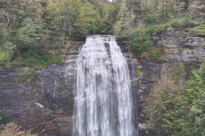 Bursa'da Suuçtu Şelalesi coştu! Niagara Şelalesi'ni aratmayan görüntüler