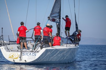Bursalı yelkenciler Datça'da kürsüye çıktı! Knidos Cup'ta üçüncülük gururu