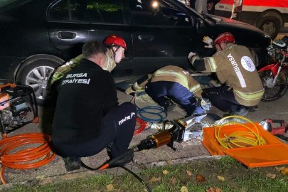 Bursa'da feci kaza! Otomobilin altında kalan 17 yaşındaki Muhammed hayatını kaybetti