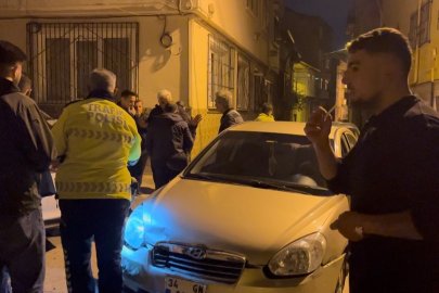 Bursa'da trafikte korku dolu kovalamaca! Kaldırım taşıyla peşinden koştu