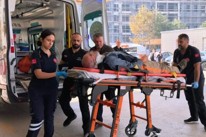 Bursa'da korkutan iş kazası! 65 yaşındaki çatı ustası 4 metreden düştü