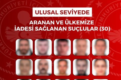 İçişleri Bakanlığı duyurdu! Kırmızı bültenle arananların da aralarında olduğu 63 kişi Türkiye'ye getirildi