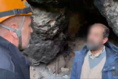 Uludağ'da mağarada yaşayan yaşlı adamı sporcular fark etti! Şehre dönmeyi kabul etmedi